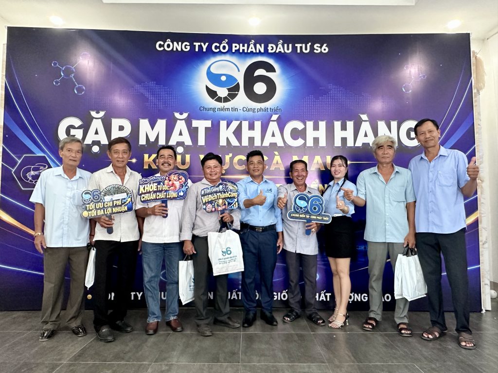Hội nghị là dịp để S6 gặp gỡ, tri ân và tăng cường kết nối với Quý khách hàng